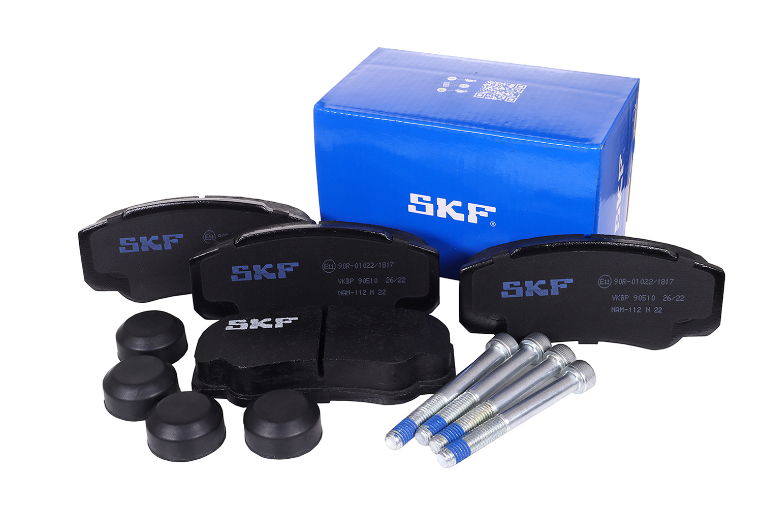 Комплект тормозных колодок, дисковый тормоз - VKBP 90510 SKF